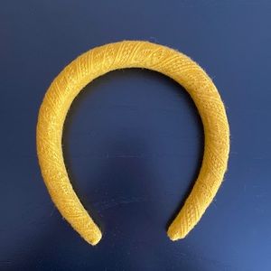Mustard Yellow Anthropologie Sweater Headband